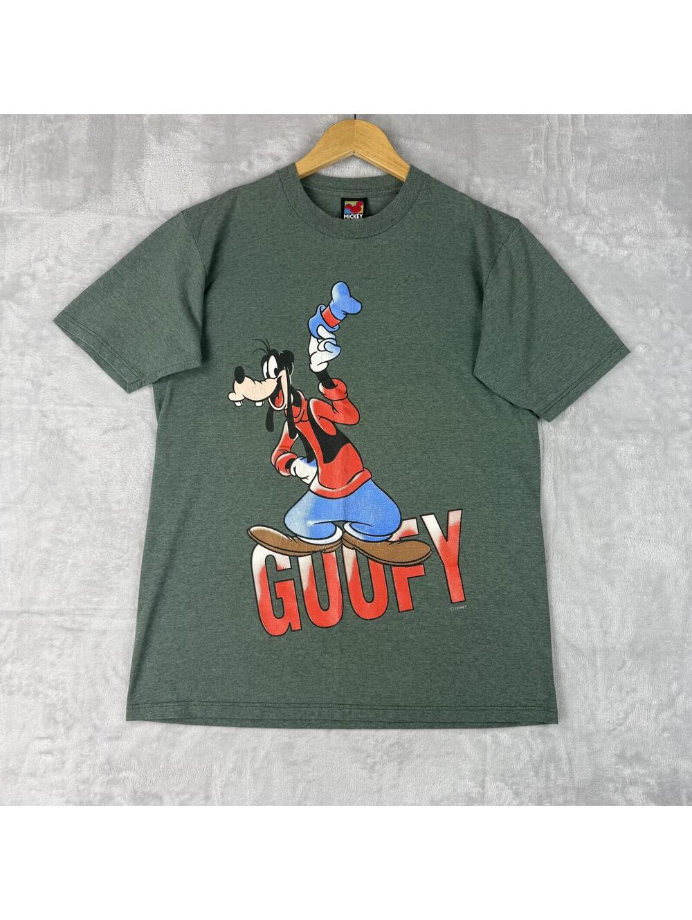 Vintage Mickey Unlimited Disney Goofy Graphic T-Shirt SIze S Retro 1990s Walt
